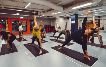 Gruppträning Yoga Fitness24Seven